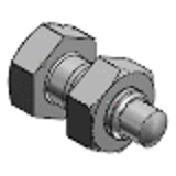 SSTCA, STCA, STCAM, SSTBA, STBA, STBAM, STBAS - Locating Bolts - Fine/Coarse Thread - Round Tip