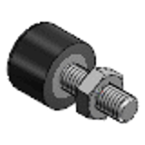 UNSTH - 冲击吸收挡块-带低弹性橡胶内六角头螺栓