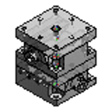 XYEEG - Dovetail XY-Axis Stages - Hexagon Key Adjustment Type