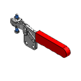 MC01-8S - Toggle Clamps - Hold Down, Horizontal Handle (Straight Base)