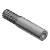 PSTN, PSWN - Stainless Steel Hollow Shafts - Threaded