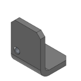 FSDAS - L Shaped Sheet Metal Mounting Brackets - Dimension Configurable Type - FSDAS