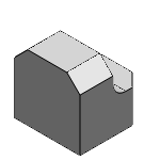 LAFDN - L Shaped Machined Mounting Plates / Brackets - Dimension Configurable Type - LAFDN