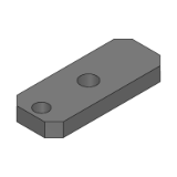 SL-HFMCA, SH-HFMCA, SHD-HFMCA - Precision Cleaning 6 Surface Milled Mounting Plates / Brackets - External Dimension Configurable - HFMCA