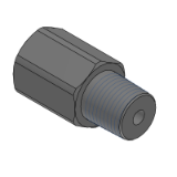 APMTFL, APMTSL, APMTYL - Extension Fittings -L Dimension Configurable-Male, Female End