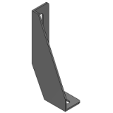 GFFB - 经济型 欧标铝型材专用地脚支架