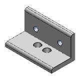 HCBAL_ - 面板加强用支架　铝合金加长型