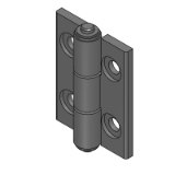HHPSNT - 铝合金蝶形铰链-超短头螺栓型