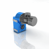CS - Shaft mounted geared motor cast iron series with compact motor