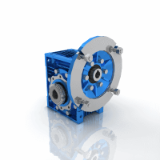 NMRL - Single worm gearmotor and reducer with torque limiter