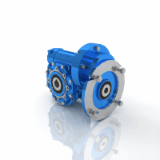 PC-SW - Pre-stage helical model + worm geared motor fitted for motor coupling version PAM
