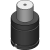 NC.015.00.02400…1 - Gasdruckfeder, niedrigbauend, System FP