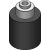 NC.080.00.02200 - Gasdruckfeder, Standard mit Durchgangsbohrung