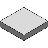 Typ VAW 4mm - Borracha Pyramid