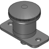 PFHYS - Indexing Plunger with Flange & Rest Position - Compact type