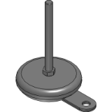 FNAM-S / FNAMS-S - Leveling Adjuster with External Hexagon at the Bottom - for Use With Anchor Bolt