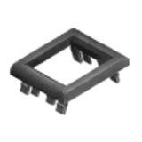 Option Snap-In Panel Frames - AT065-1, AT065-2 - Series M - Miniature Rockers
