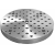 01126-10 - Placas de base de fundición gris redondas con perforaciones de retícula