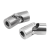 23403-01 - Cardan single joints, stainless steel, with plain bearing, similar to DIN 808