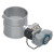 Stop valves without seal, pneumatically operated, rotary actuator - Regulating and shut-off valves