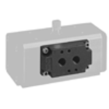 Mounting plates for solenoid valves