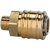 Quick disconnect couplings DN 7.2, both sides sealing, brass, male