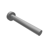 RPA01 - Tempered ejector pin ISO 6751 Form AH