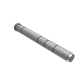 R081 - Guide bolt with two fitting diameters and oil grooves