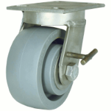 Stainless Steel Casters (350 to 2,500 lbs. Capacity)