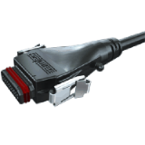RC5 Series - RC5 Series - (1,27 mm) .050" IP68 Tiger Eye Sealed Cable Plug