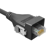RCE Series - RCE AccliMate™ IP68 Sealed Rectangular Ethernet Cable Assembly, Plug