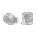 Flat Suction Cups SGO - Spare Parts for SGON - SGO 7x3.5 SI-60 N003