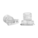 Flat Suction Cups SGO - Spare Parts for SGON - SGO 15x5 SI-60 N021