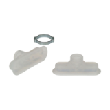 Flat Suction Cups SGO - Spare Parts for SGON - SGO 60x20 SI-60 N023