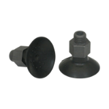 Flat Suction Cups SGN - SGN 30 NBR-55 G1/8-AG