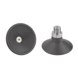 Flat Suction Cups SGN - SGN 40 NBR-60 G1/8-AG K