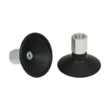 Flat Suction Cups SGN - SGN 40 NBR-60 G1/8-IG K