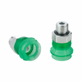 Bellows suction cup (round) for very uneven workpieces - SPB1 15 ED-65 G1/8-AG