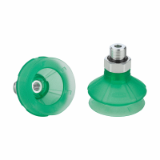 Bellows suction cup (round) for very uneven workpieces - SPB1 25 ED-65 G1/8-AG