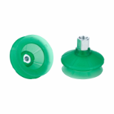 Bellows suction cup (round) for very uneven workpieces - SPB1 50 ED-65 G1/4-IG