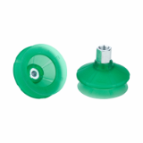 Bellows suction cup (round) for very uneven workpieces - SPB1 80 ED-65 G1/4-IG