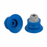 Bellows suction cup (round) for markless handling of workpieces - SAB 50 HT1-60 G1/4-IG