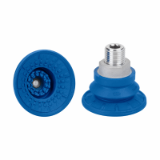 Bellows suction cup (round) for markless handling of workpieces - SAB 40 HT1-60 G1/4-AG