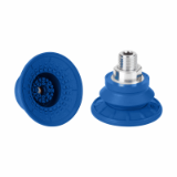 Bellows suction cup (round) for markless handling of workpieces - SAB 60 HT1-60 G1/4-AG