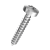 ISO 7049 C-H (DIN 7981 C) - FN 384 - rostfrei A2 - Cross recessed pan head tapping screws