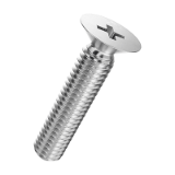 ISO 7046-1 H (DIN 965 A) - FN 396 - rostfrei A2 - Countersunk flat head screws, style H - Product class A - Part 1 : Property class 4.8