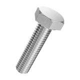 DIN 933 (ISO 4017) - FN 112 - rostfrei A4 - Hexagon set screws with thread to head, product classes A and B