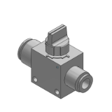 VHK1 - Finger Valve Standard Type/1(P)/2(A): One-touch Fitting