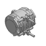 PAF3000 - Tipo ad azionamento automatico (tipo di commutazione interna)/tipo ad azionamento pneumatico (tipo di commutazione esterna) Collegamento: prolunga tubo