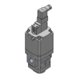 VNH - Electroválvula de pilotaje externo / Válvula de refrigeración para alta presión (válvula de 2 vías)